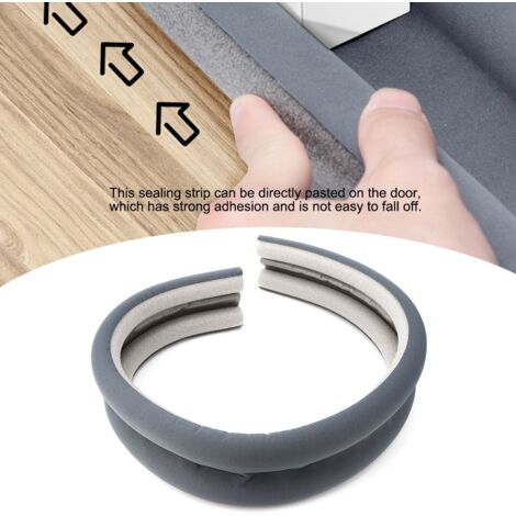 [Bande de porte] Bande isolante flexible et résistante au vent pour la base des portes, avec matériaux EPE et mousse, dimensions 94,5 cm x 9,5 cm