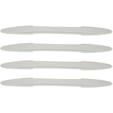 Bande de Protection de Pare-Chocs Grise 4 Pièces-39cm-autocollants de Protection de Pare-Chocs de Collision pour,