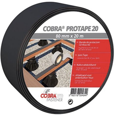 VISSAL Bande de protection lambourde 80mm x 20m - Viswood