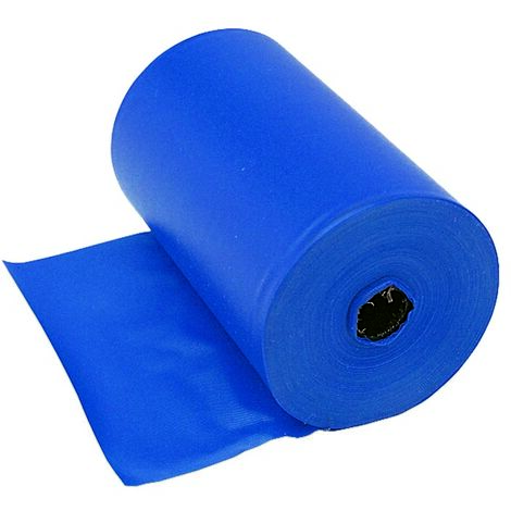 Bande de recouvrement de tuyau de 25m - couleur bleue  rouleau de PVC élastique non adhésif - Idrhaus