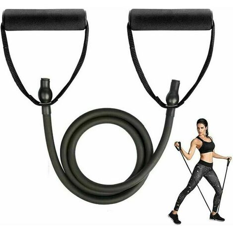 Bande de résistance avec poignées Ceinture de yoga pour le sport, la danse, la gym, le fitness (2530LB)-