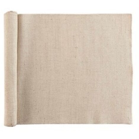 Bande de roulement de table DANITY, jute avec polyester, 35 x 140 cm