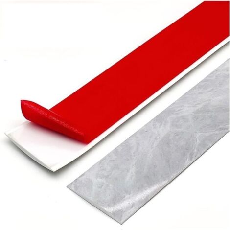 Bande De Seuil en PVC, Bande De Transition De Sol, Bande De Séparation De Porte De Sol Autocollantes, Bordure De Transition,5CMx1M