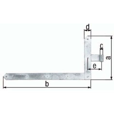 Bande de toron 600x1000x60x120mm STA TZN li.ob 8mm