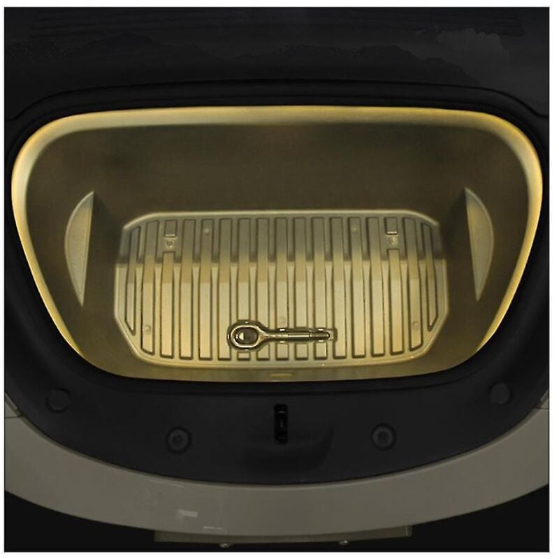 Fei Yu - Bande d'éclairage led pour coffre avant de voiture, kits d'éclairage pour zone de chargement pour modèle y 2021-2023 - Lumière chaude