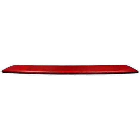 Bande décorative rouge pour pare-chocs avant inférieur de voiture Abarth--