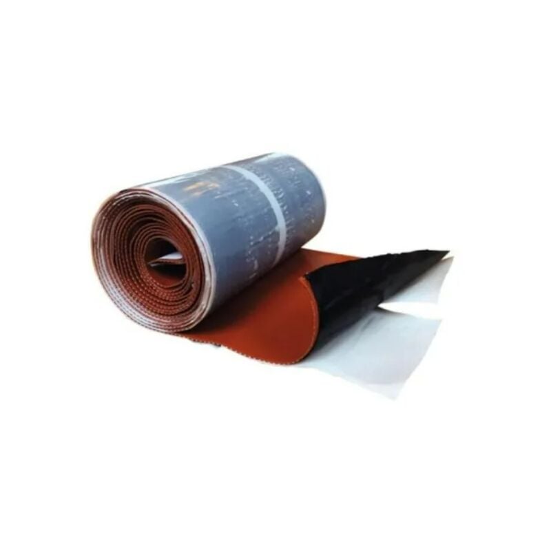 Bande d'étanchéité de couverture aeroform premium - 30 cm x 5 m - rouge Salola