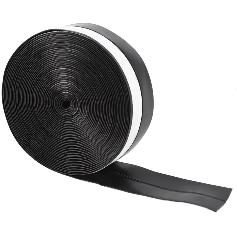 Bande d'étanchéité auto-adhésive pour porte et fenêtre, 5M, 25mm, isolation phonique, anti-poussière, noir