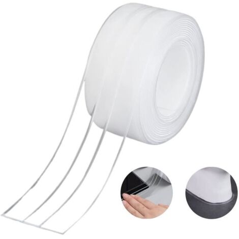 Bande d'Etanchéité Auto-adhésive,bande etancheite salle de bain,Ruban Caulk,Imperméable,Mildiou,Prévention,Cafard,pour Cuisine,1pcs
