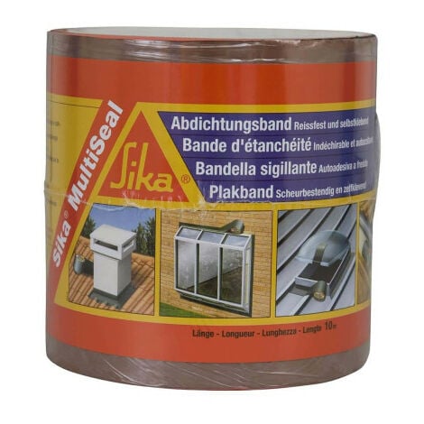 Bande d'étanchéité bitumineuse SIKA SikaMultiSeal - Terre Cuite - 150mm x 10m