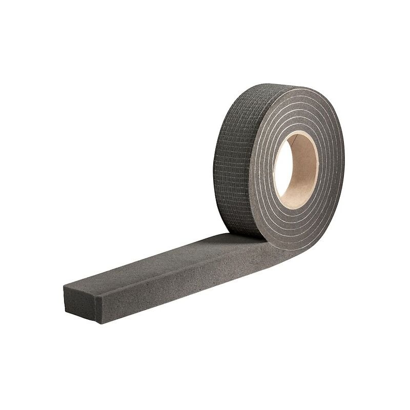 Bande d'étanchéité 3 en 1 Compriband Ultim'Air, largeur 62mm, plage d'utilisation 8-21mm, rouleau de 5 m Tramico