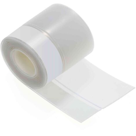Bande d'étanchéité en caoutchouc silicone auto-adhésive de 1 m (3,3 pi) pour portes et fenêtres, isolation phonique et phonique.
