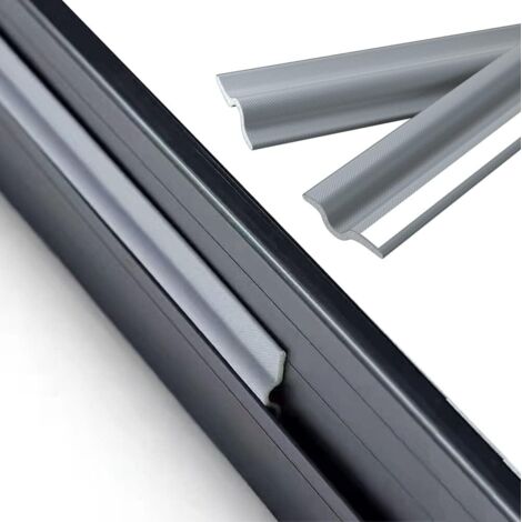 Bande d'étanchéité en verre, fenêtre en plastique en acier porte et fenêtre coupe-vent pont cassé en aluminium isolation phonique anti-poussière coupe-vent chaud auto-adhésif résistant au froid autoco