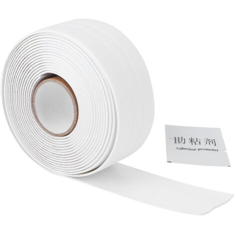 Bande d'étanchéité pour lavabo et toilettes, ruban adhésif imperméable pour coins de salle de bain