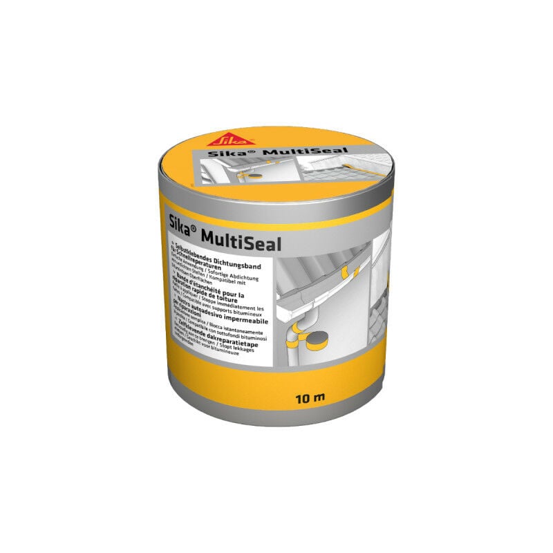 Bande d'étanchéité bitumineuse Sika Sika MultiSeal - Alu - 150mm x 10m