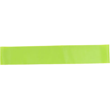 Bande d'exercice élastique fitness yoga, sangle d'entraînement résistante étirement, 600x50x0.35mm vert