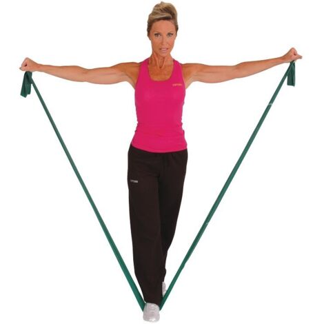 Bande d'exercices sans latex - 45,5 mètres - Medium