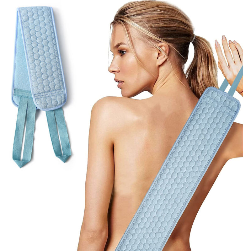 Bande dorsale épaisse, serviette de dos simple, serviette de dos longue, serviette de bain double usage