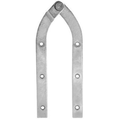 Bande ferrure 20x4x220mm  chromé brillant
