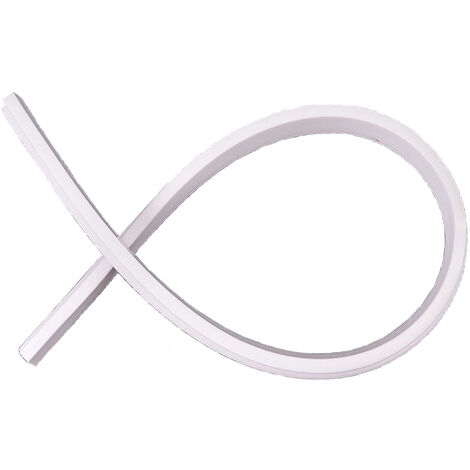 Bande flexible de retenue d'eau de bouchon d'eau de cuisine de salle de bains de silicone 2M