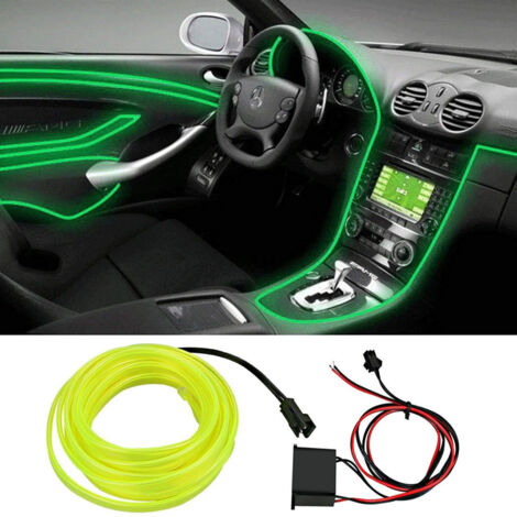 Bande Fluorescente Verte Ws1181 Neon 12v 14w Car Interior Lighting