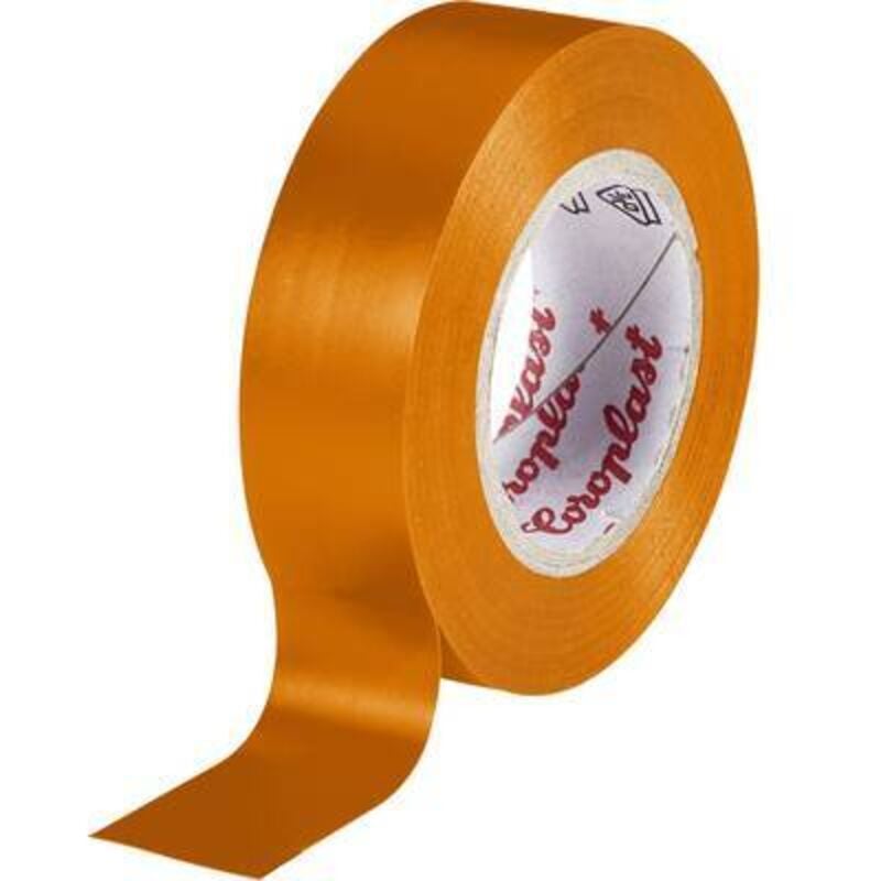 Ruban isolant Coroplast 302-OG orange (l x l) 10 m x 15 mm acrylique 1 pc(s)