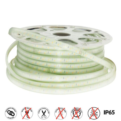 Bande Led 220Vac Smd 2835 Mixt 14,4W/m - 50 Mètres - DSC CCT - Ledme - LM2239