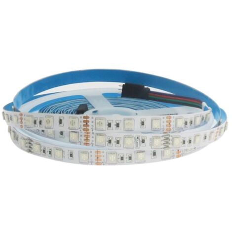 Bande LED 24V DC SMD5050 Videny IP65 RGB 60 Led/m - 5 Mètres RGB - Ledme - LM2226