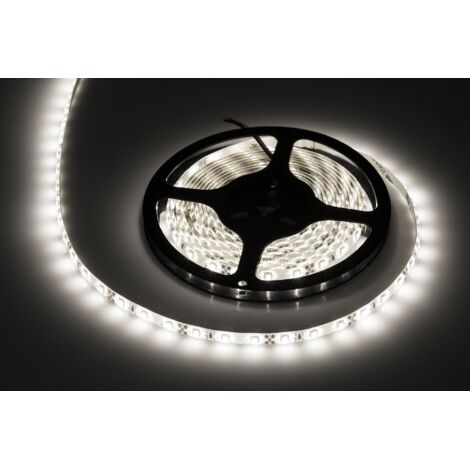 Bande LED 5 m couleur neutre 5050SMD 12 V 5,6 W, IP65 Rebel