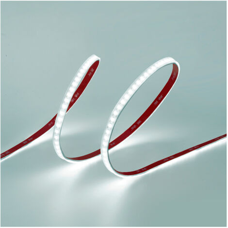 Bande Led Adhésive Blanc Froid 5m éclairage Puissant Et Facile à Installer, Blanc Froid 6400k. - Edm