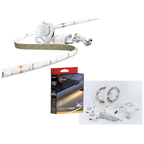Bande LED avec capteur 2,4 m lumière chaude 3000 K USB pour intérieur – Century