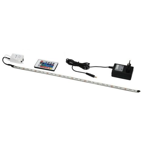Bande LED pour meuble ou plafond 90cm flexible Lumière Multicolor