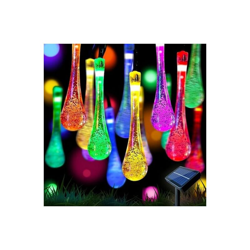 Bande led , Ruban led, Bandes Lumineuses, Guirlande lumineuse d'extérieur,IP65 étanche,5m avec 20 LED,Multicolore Kinsi