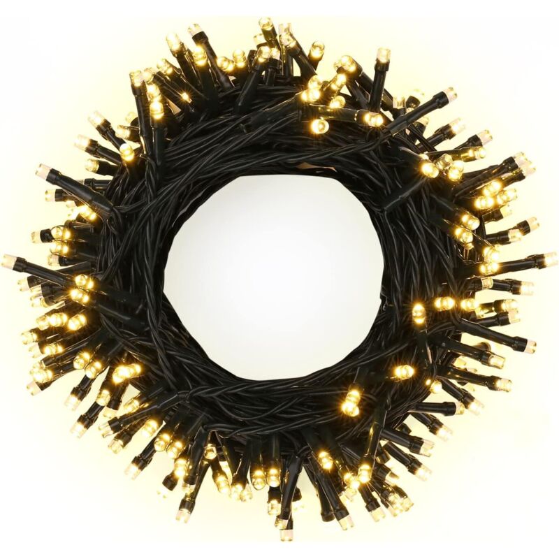 Bande lumineuse étanche, lumières de Noël d'intérieur pour la décoration de la maison, fête, Noël, mariage, 10 M, 100 DEL blanc chaud Bande lumineuse étanche, lumières de Noël d'intérieur pour la décoration de la maison, fête, Noël, mariage, 10 M, 100 DEL blanc chaud