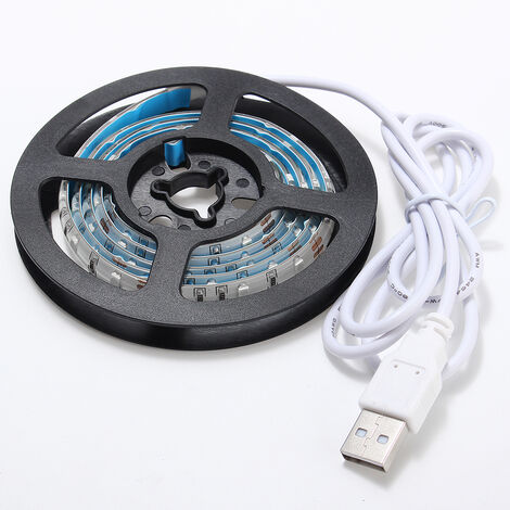 DRILLPRO Bande lumineuse LED USB 1M SMD 3528 Non étanche couleur de fond de télévision de vacances vert LBTN