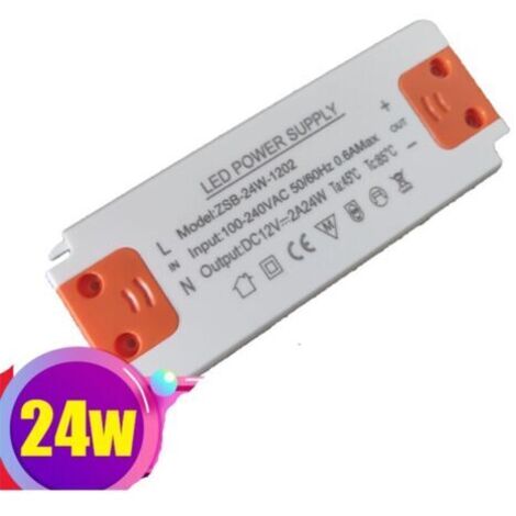 Bande lumineuse ultra-mince à tension constante DC12V pour éclairage de placard/miroir de salle de bain (24W)