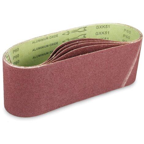 Bande sans fin pour machine portative Classic Larg. 75 Long. 533 Grain 40 Boite de 3