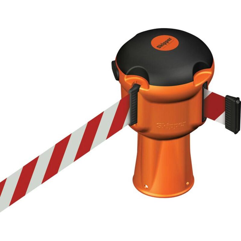 Bande signalisation Skipper rouge / blanc rayé