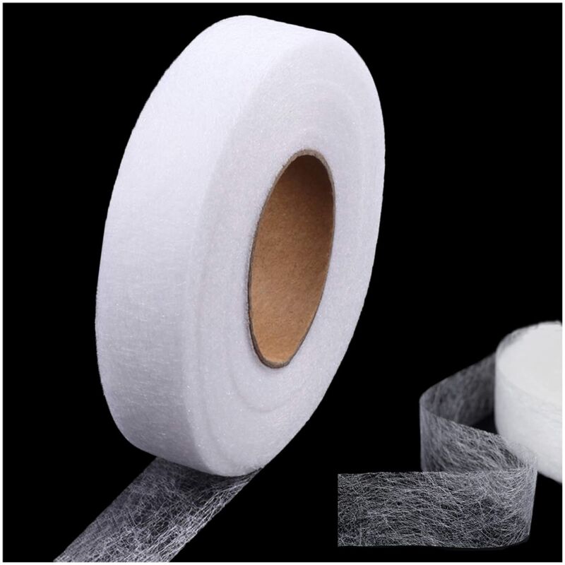 Bande Thermocollante 65 mètre Rubans Thermocollant largeur 20 mm pour Ourlet de Couture pour Assembler des Tissus, Pantalons, Rideaux,Vêtements (1 Bande Thermocollante 65 mètre Rubans Thermocollant largeur 20 mm pour Ourlet de Couture pour Assembler des Tissus, Pantalons, Rideaux,Vêtements (1