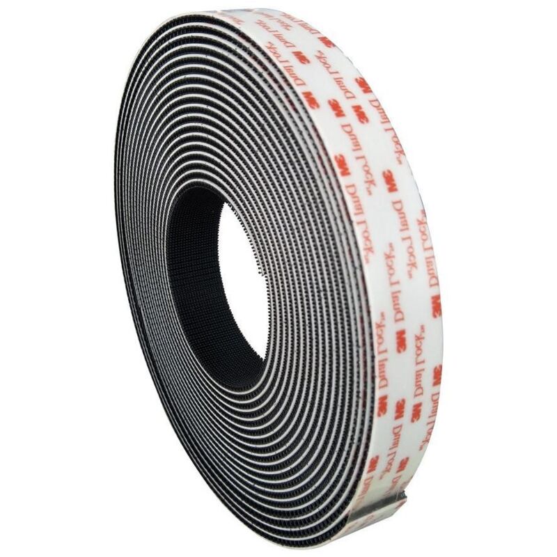 Bande Velcro Ultra-Résistant Dual Lock Union amovible 3M SJ3550 12 m