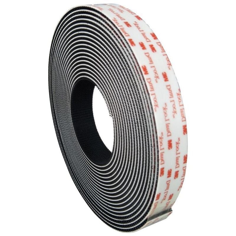 3M - Bande Velcro Ultra-Résistant Dual Lock Union amovible SJ3550 7 m
