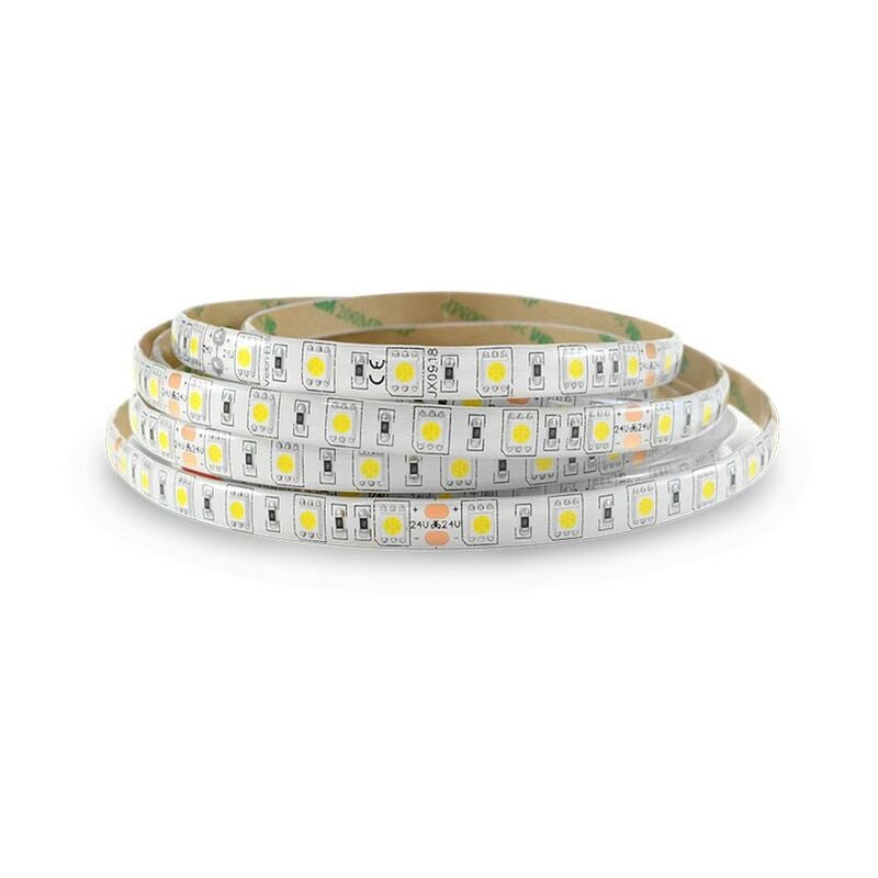 Vision-el - Ruban led 14,4 Watts /m Blanc - Rouleau 5M 12V Miidex Lighting® blanc-froid-6000k - resine-epoxy-ip65