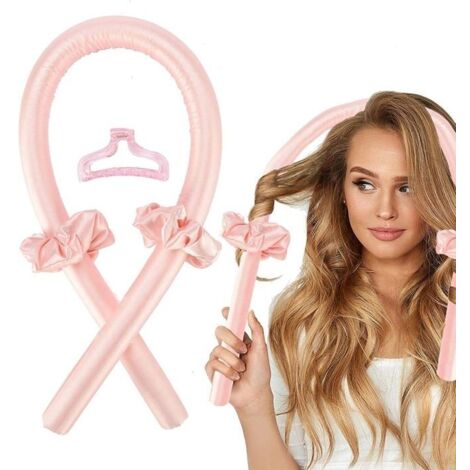 Bandeau à boucles sans chaleur, bigoudis sans onde de chaleur, outils de coiffure pour cheveux longs et moyens