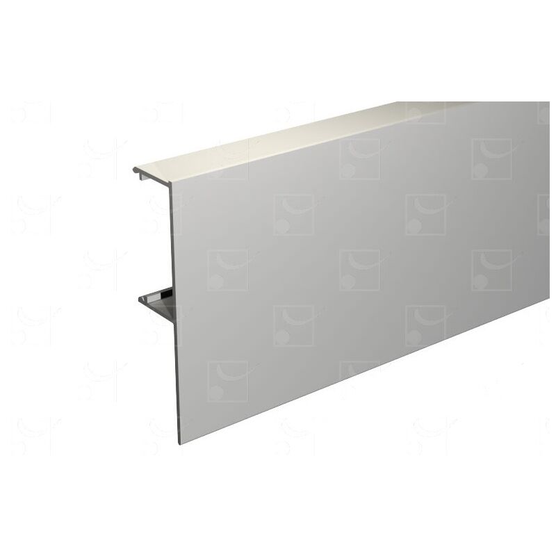 Mantion - Bandeau alu 3m à clipser / rail 40/80 - mantcion - 11011/300