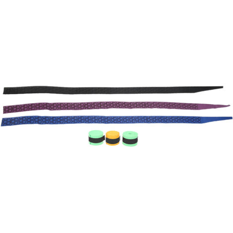 Bandeau Anti-Dérapant pour Manche de Raquette - Sangle d'Empoignée Absorbante et Respirante