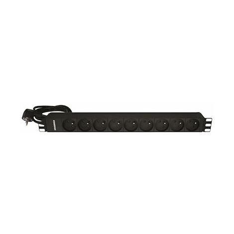 bandeau d'alimentation - 19 pouces - 9 prises ute - gigamédia b9p