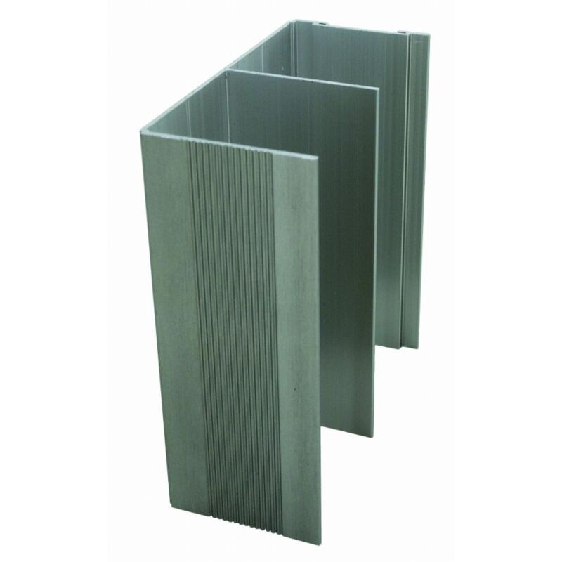 Duval Bilcocq - Listón de 6,04 m - Acero inoxidable cepillado - 73-0138-B160