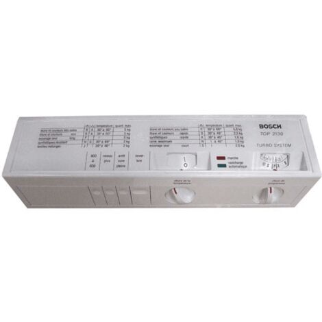 BANDEAU DE COMMANDE COMPLET POUR LAVE LINGE BOSCH - 00273500