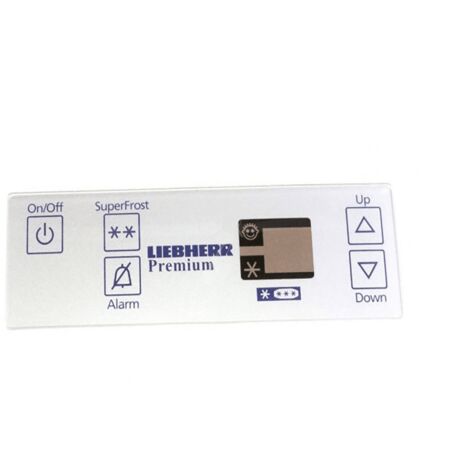 BANDEAU DE COMMANDE FOLIO POUR CONGELATEUR LIEBHERR - 7736697