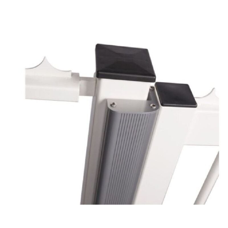 Locinox - Bandeau de finition argent pour ventouses mag-unit 2500 / profil en alu de 2M